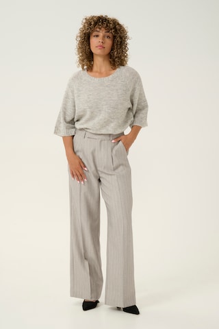 Kaffe Wide Leg Hose 'KAKaysa' in Grau