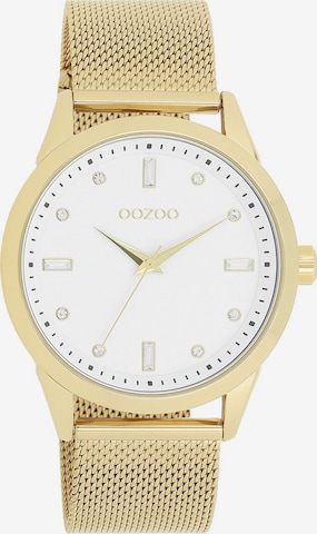 OOZOO Analog Watch in Gold: front