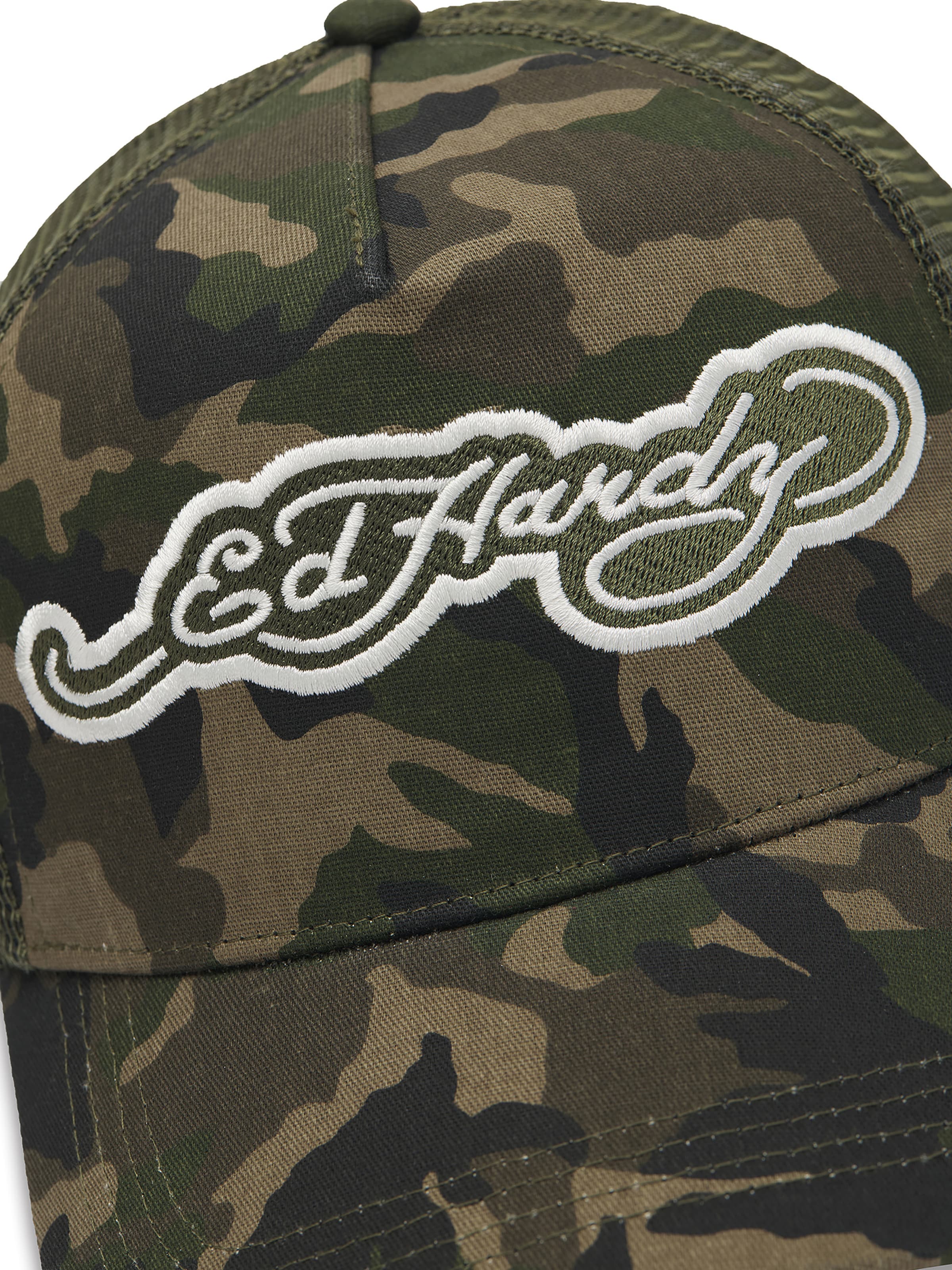 Cappello da baseball di Ed Hardy in verde