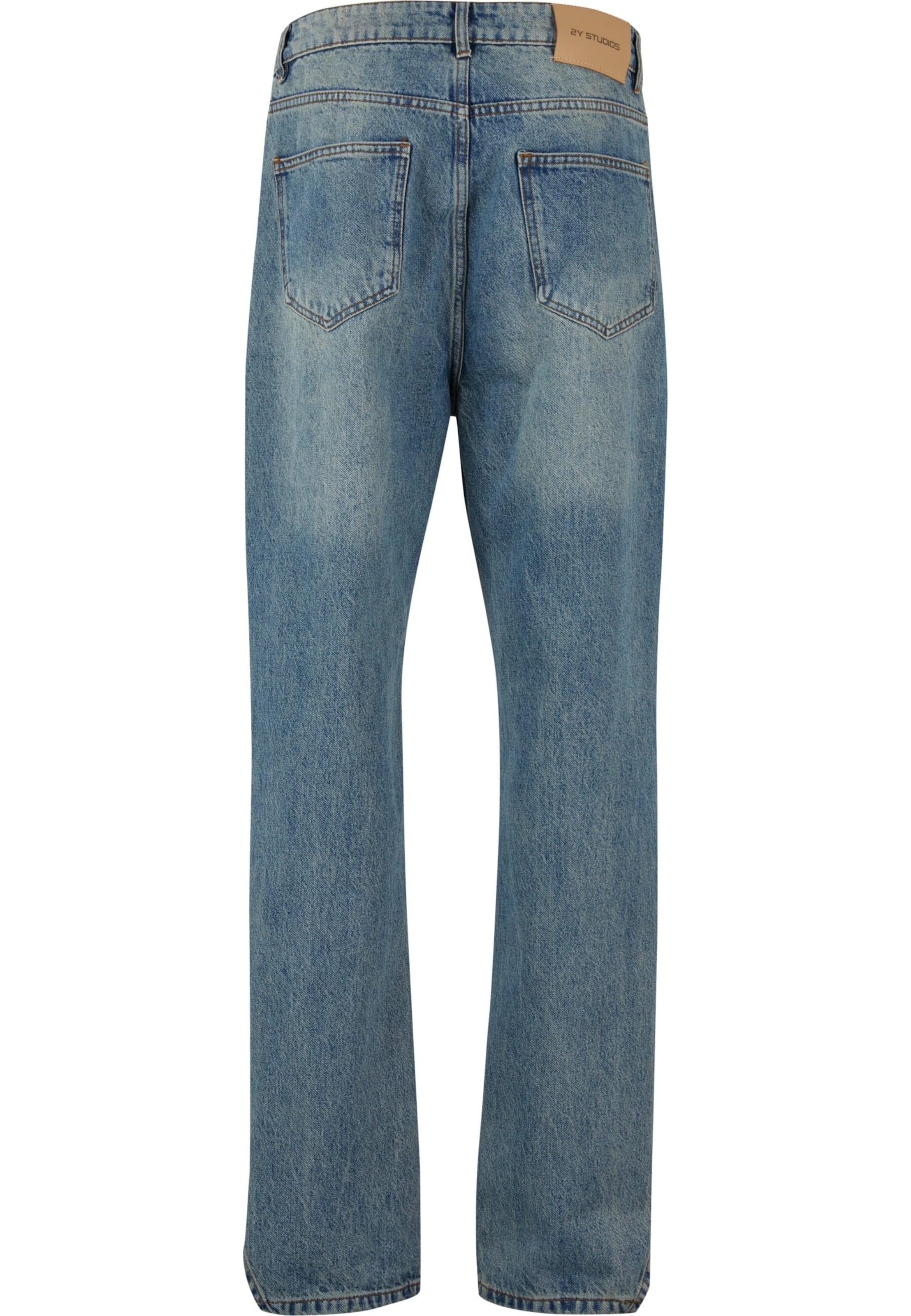regular Jeans di 2Y Studios in blu