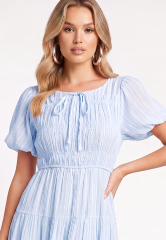 Robe faina en bleu