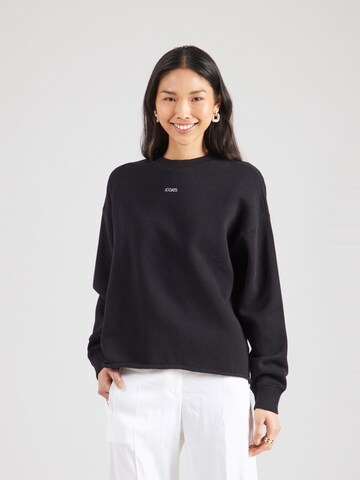 10Days Sweatshirt (GOTS) in Schwarz: Vorderseite