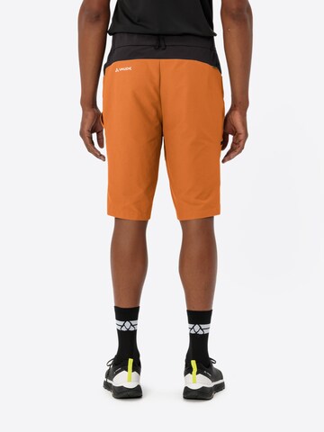 VAUDE Regular Outdoor trousers 'Tekoa' in Yellow