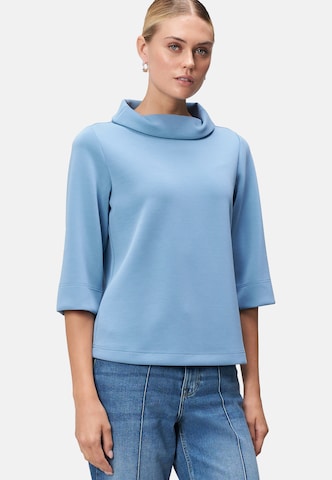 zero Sweatshirt in Blauw: voorkant