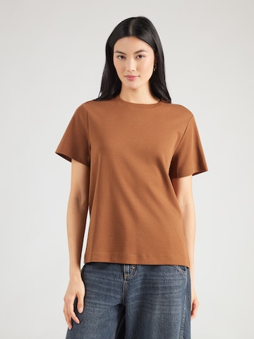 Aware Shirt in Brown: front