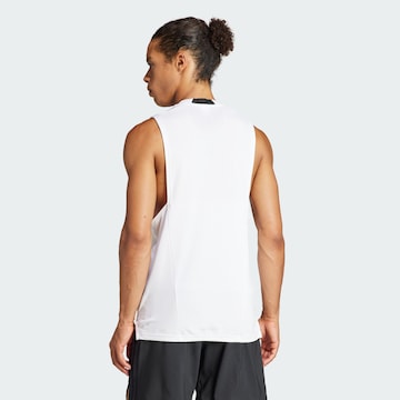 ADIDAS PERFORMANCE Λειτουργικό μπλουζάκι 'Designed for Training' σε λευκό