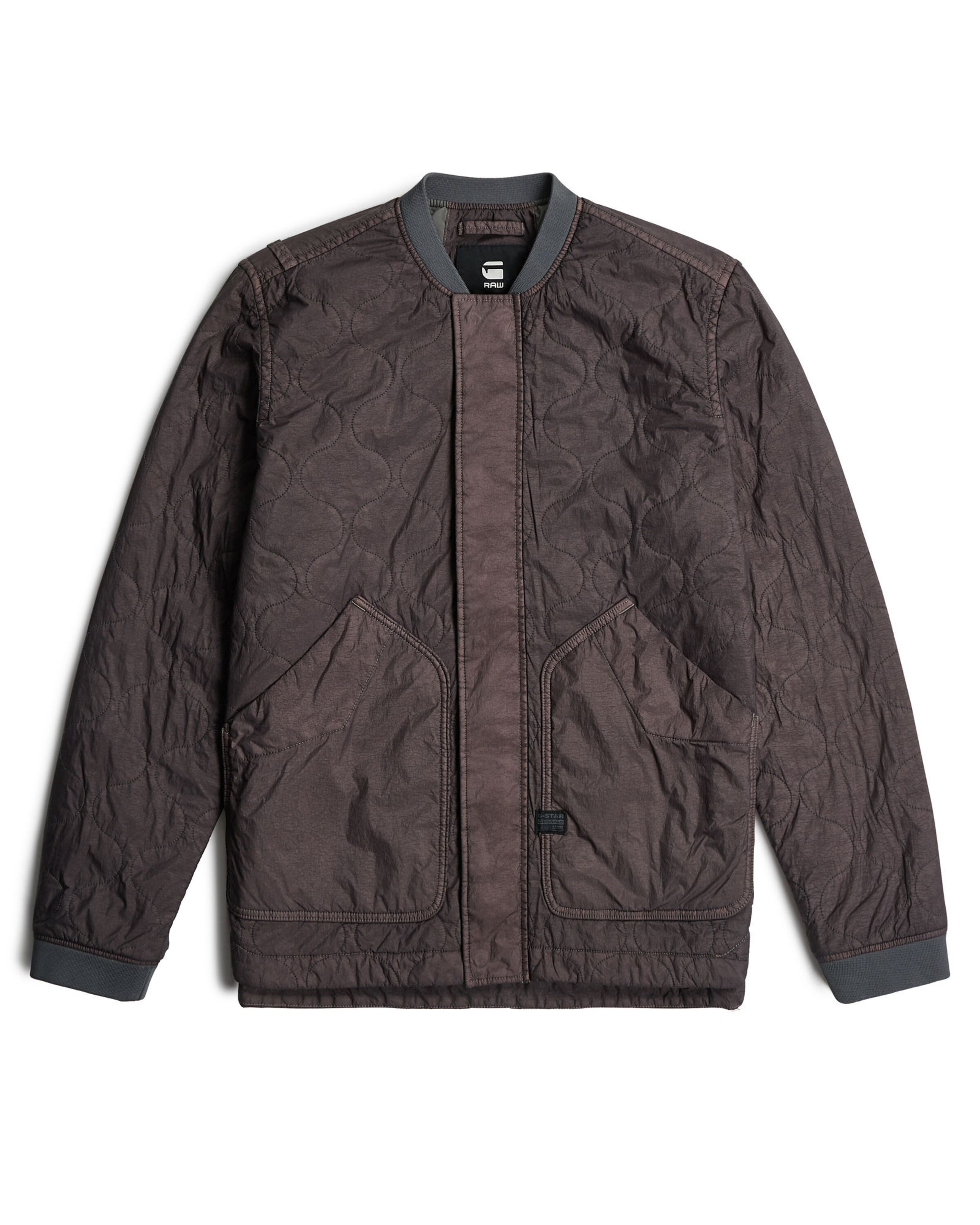 G-STAR Between-Season Jacket 'Padded' in Brown: front
