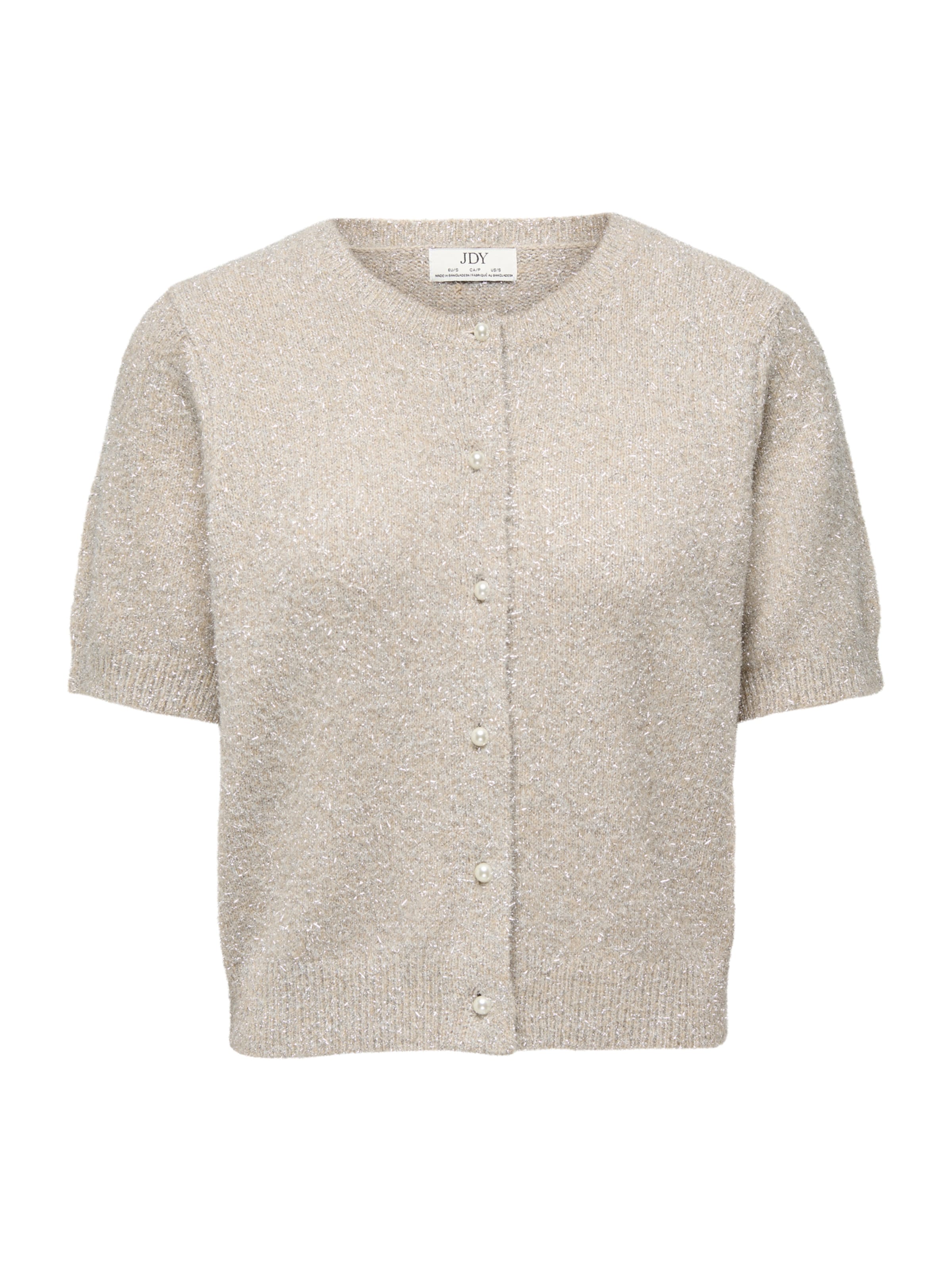 JDY Knit cardigan in Beige: front