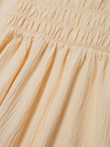 MANGO Sommerkleid in Beige