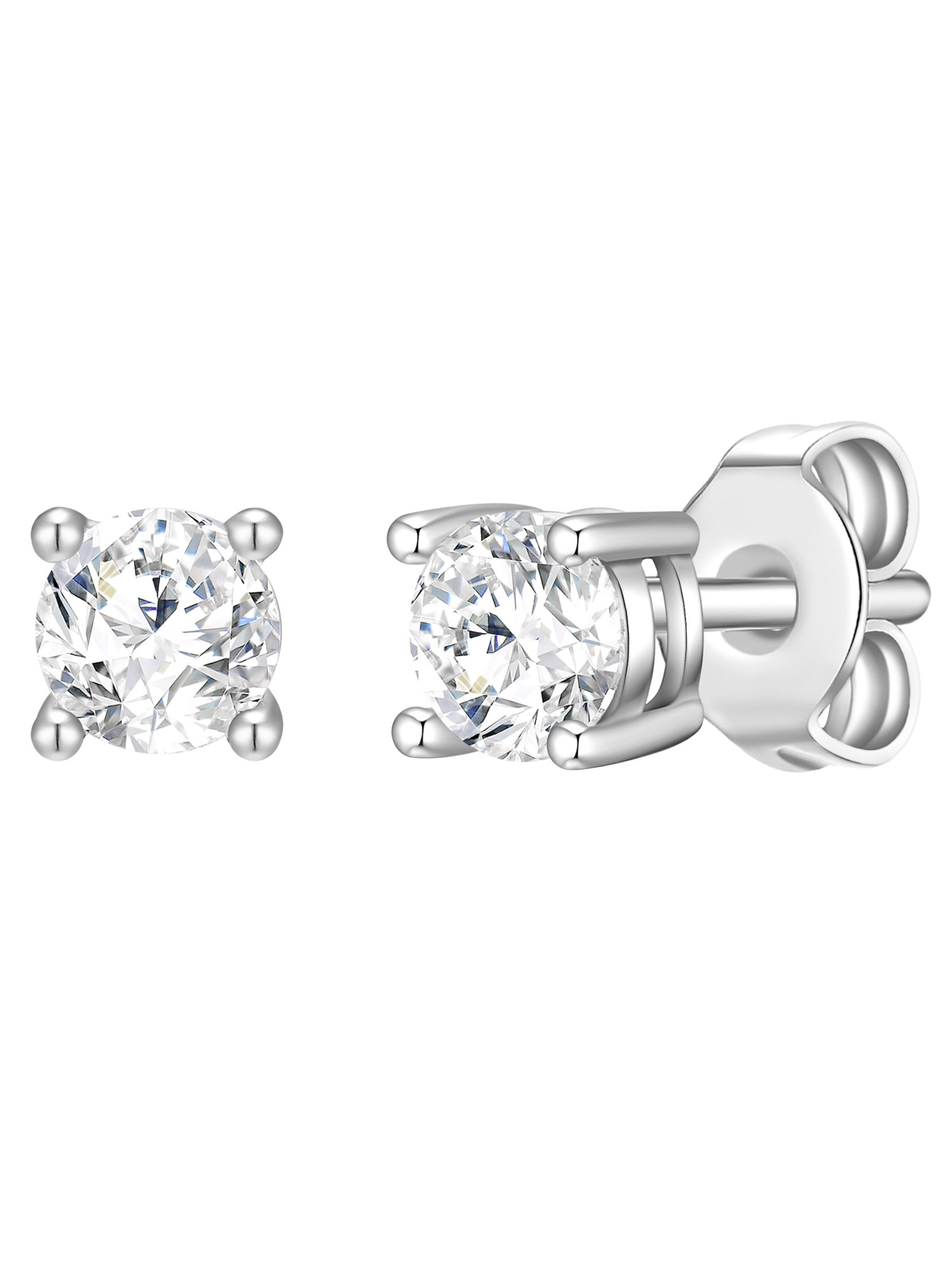 Rafaela Donata Earrings in Silver: front