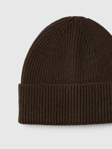 Bonnet SELECTED en marron