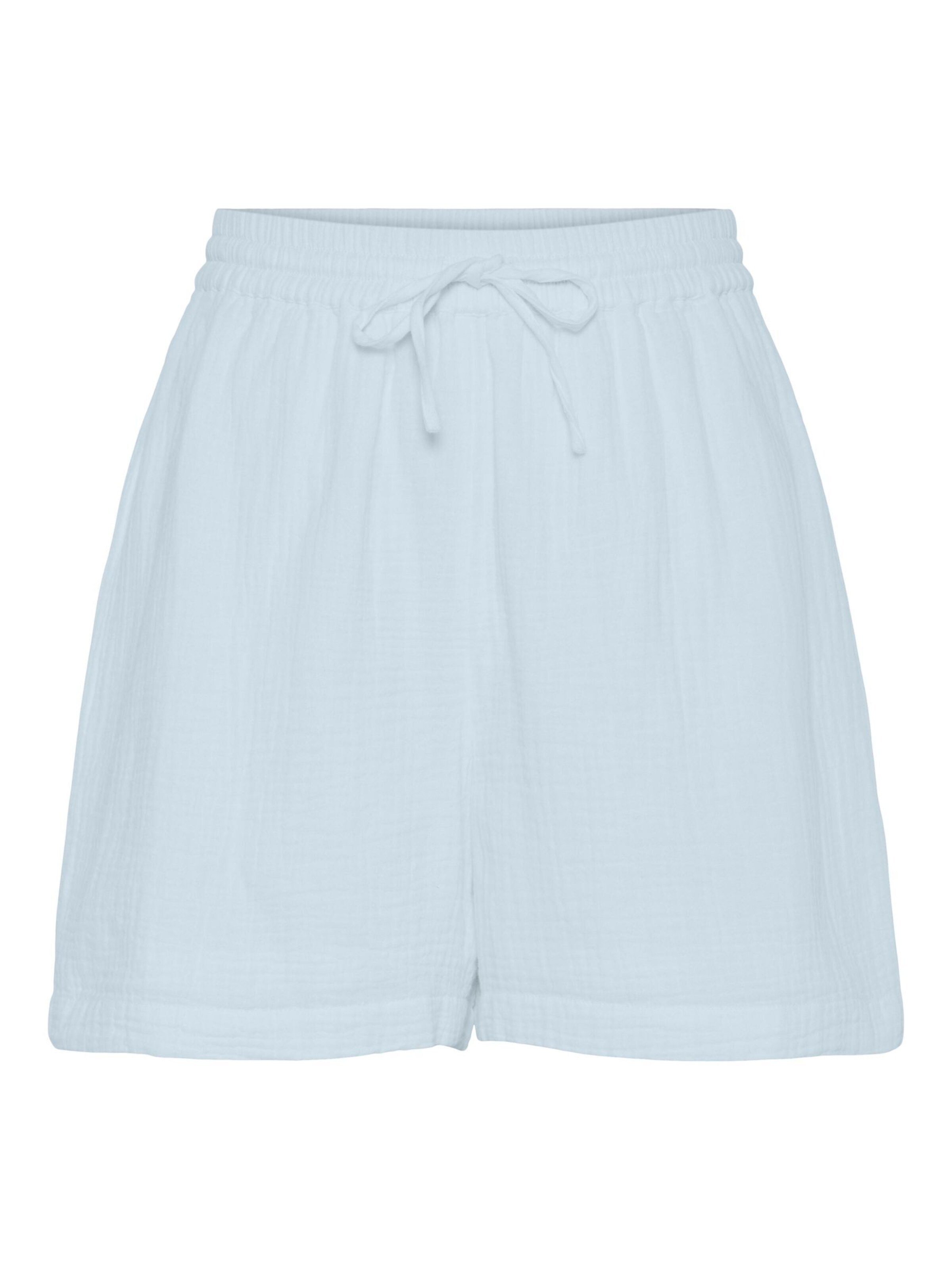 PIECES Loosefit Bukser 'PCSastina' i blå: forside