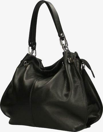 Borsa a spalla di Gave Lux in nero: frontale