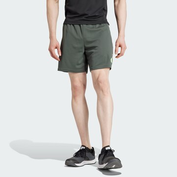 Regular Pantalon de sport 'Essentials' ADIDAS PERFORMANCE en vert : devant