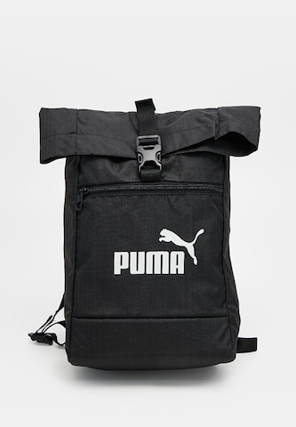 PUMA Σακίδιο πλάτης σε μαύρο: μπροστά