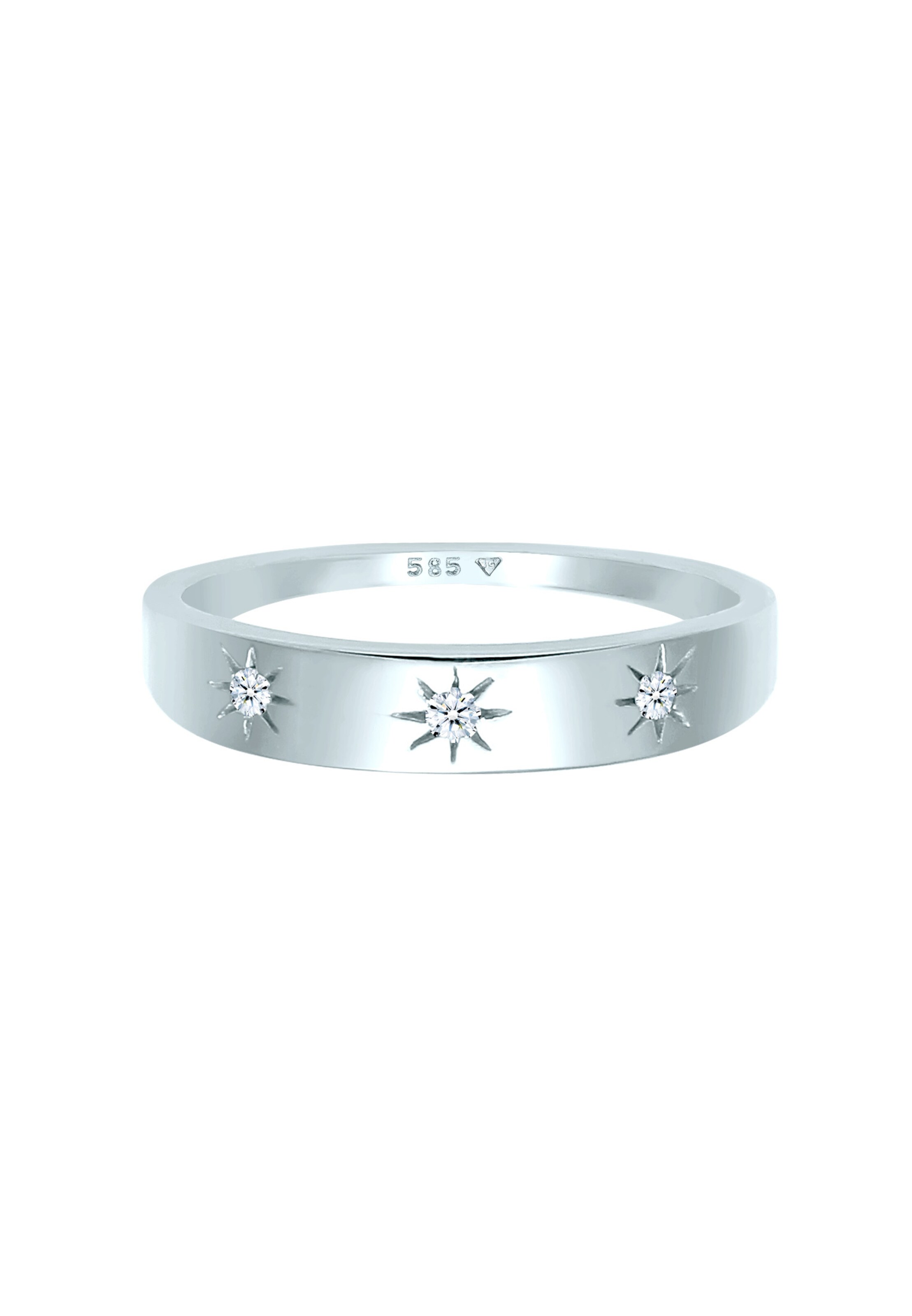 Bague 'Astro' Elli DIAMONDS en argent