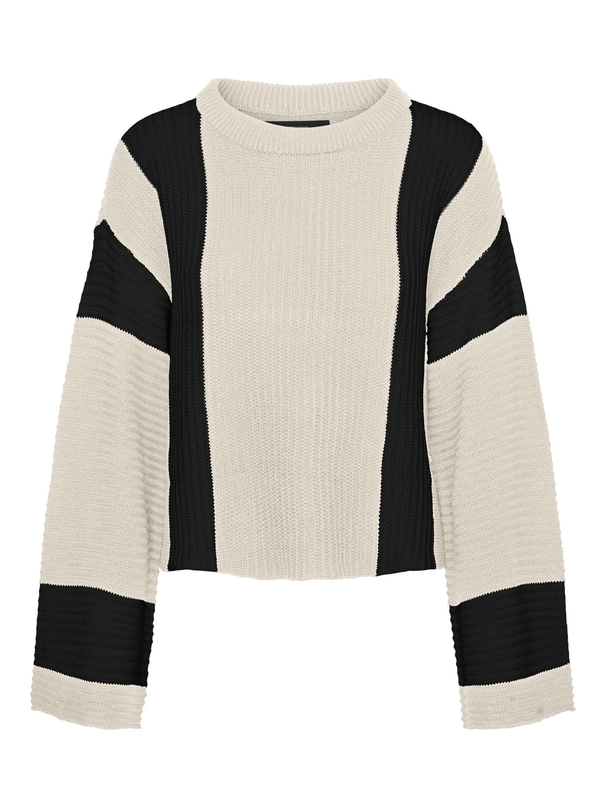 VERO MODA Trui 'VMGigi' in Wit: voorkant