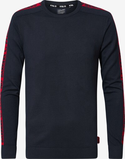 Petrol Industries Sweater in marine blue / Red, Item view
