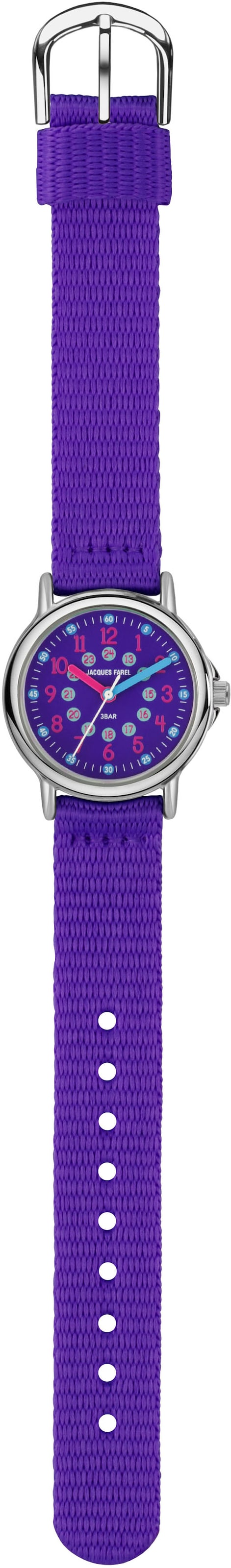 Jacques Farel Analog Watch in Purple