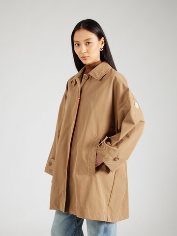 No. 1 Como Between-Seasons Coat 'CLAIRE' in Brown: front
