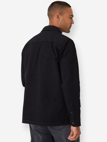Threadbare Regular Fit Hemdjacke 'Ministry' in Schwarz