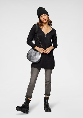 LAURA SCOTT Pullover in Schwarz