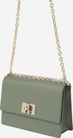 FURLA - Mala de ombro '1927' em verde: frente