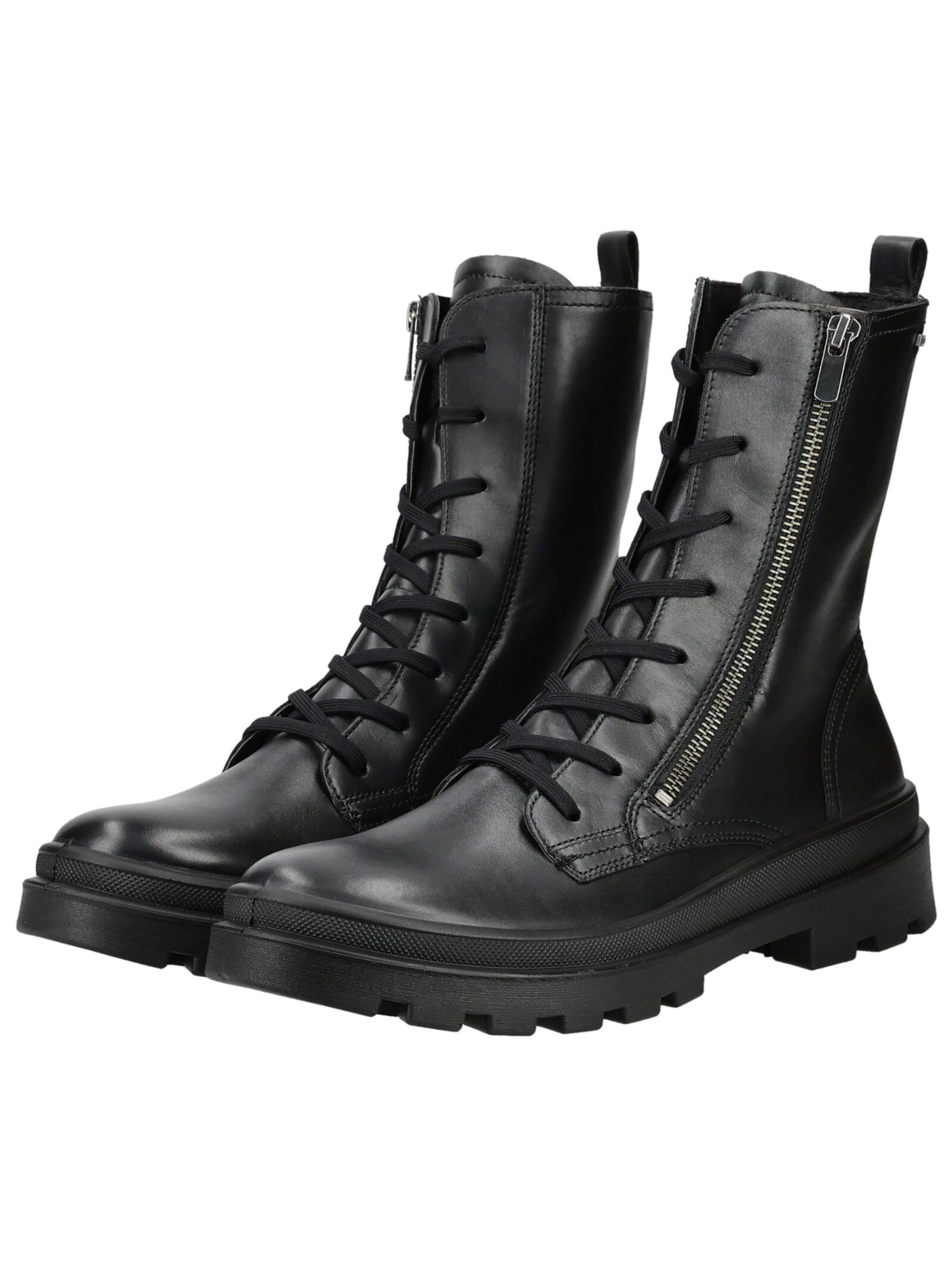 Legero Schnürstiefelette in Schwarz