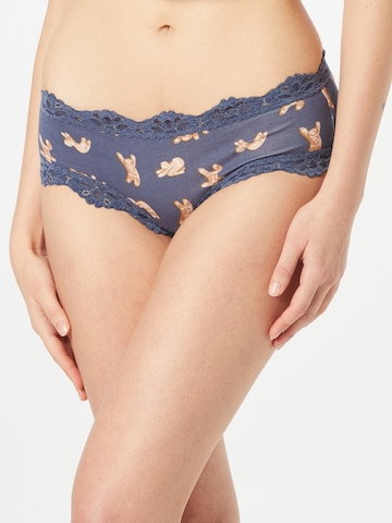 AERIE Panty 'GINGERBREAD' in Blau: predná strana