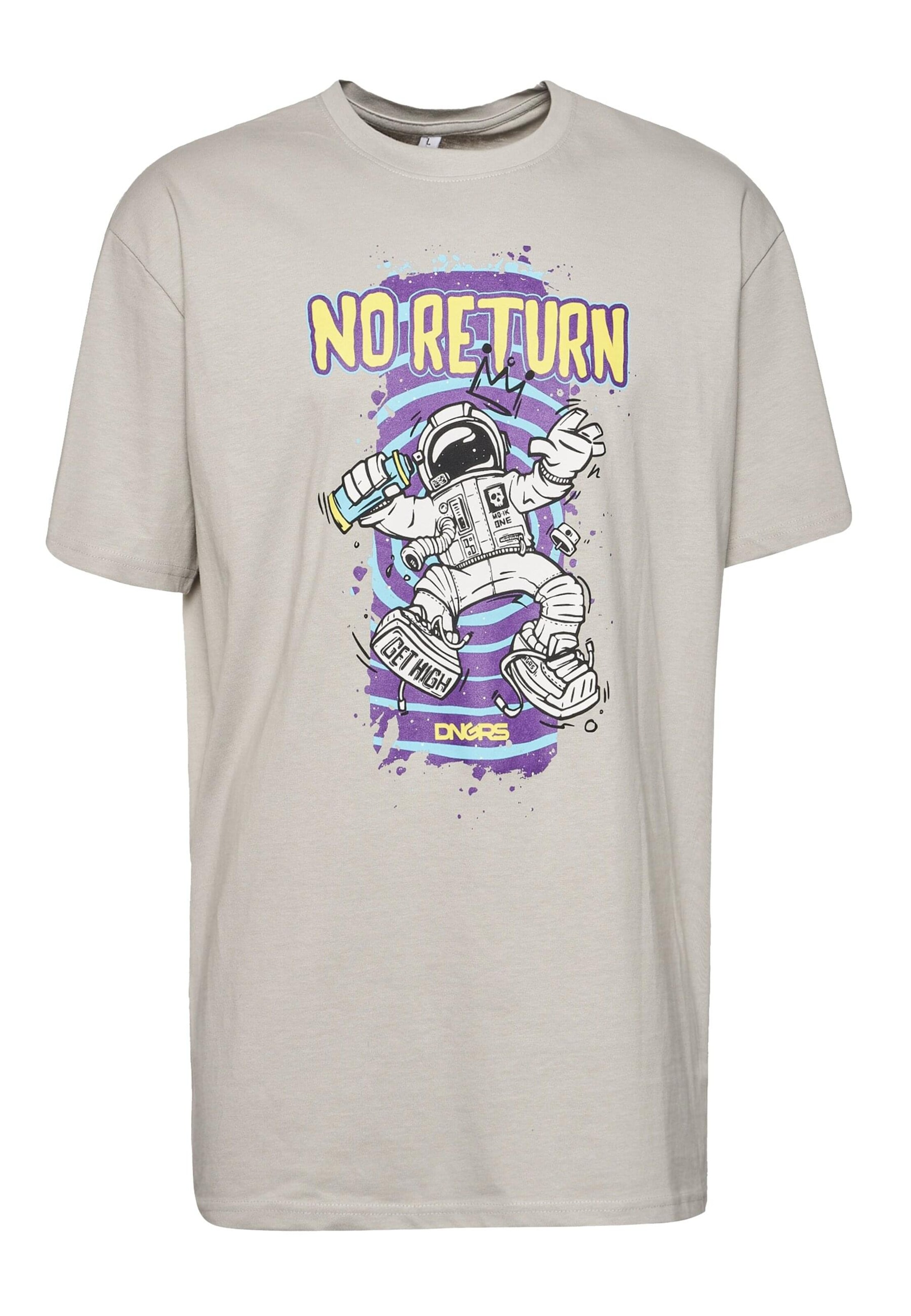Dangerous DNGRS T-shirt i grå: framsida