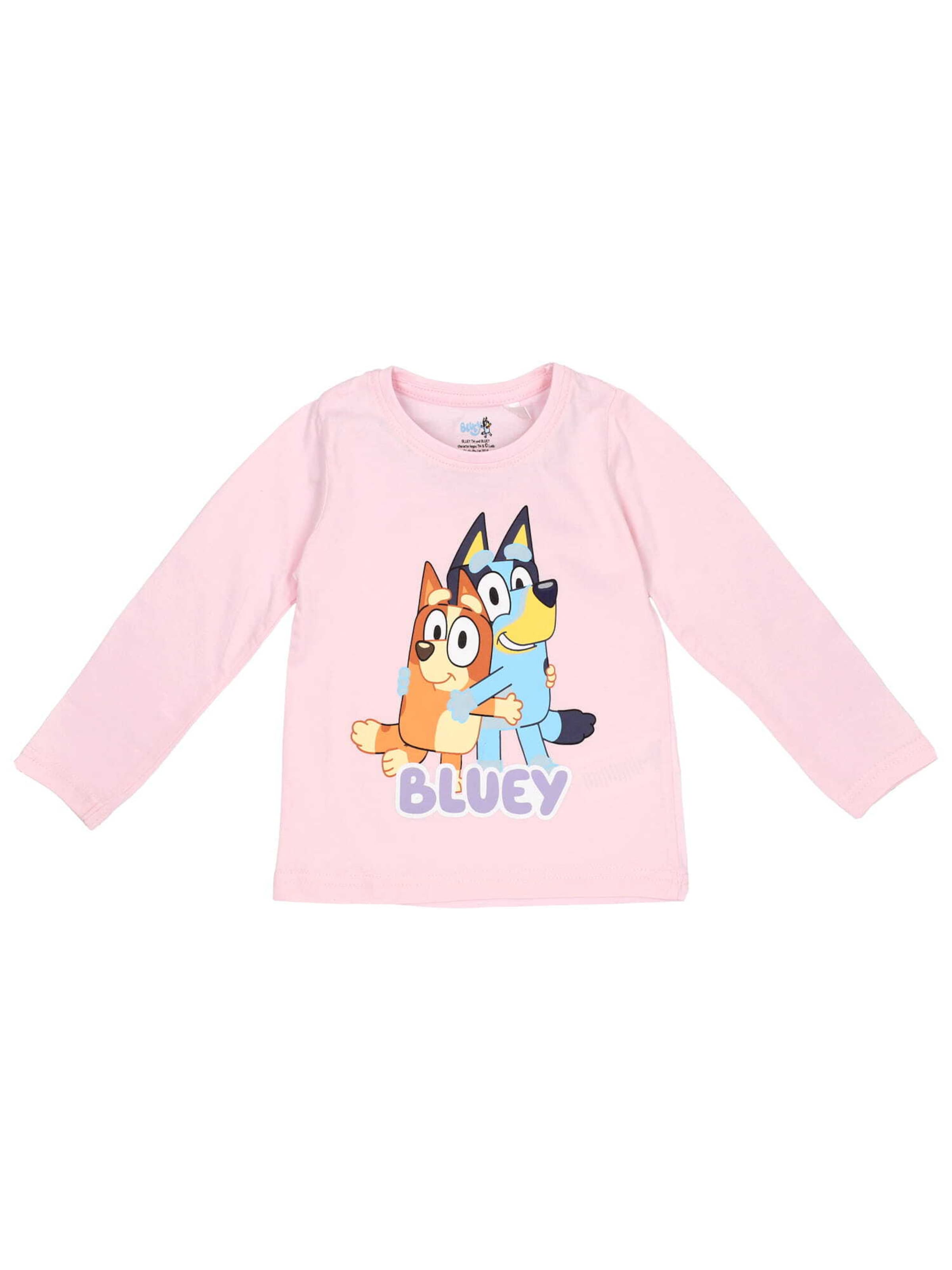 Maglietta di Bluey in rosa: frontale