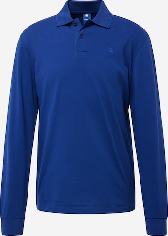 G-Star RAW Regular fit Shirt in Blauw: voorkant