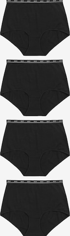 Slip Next en noir : devant