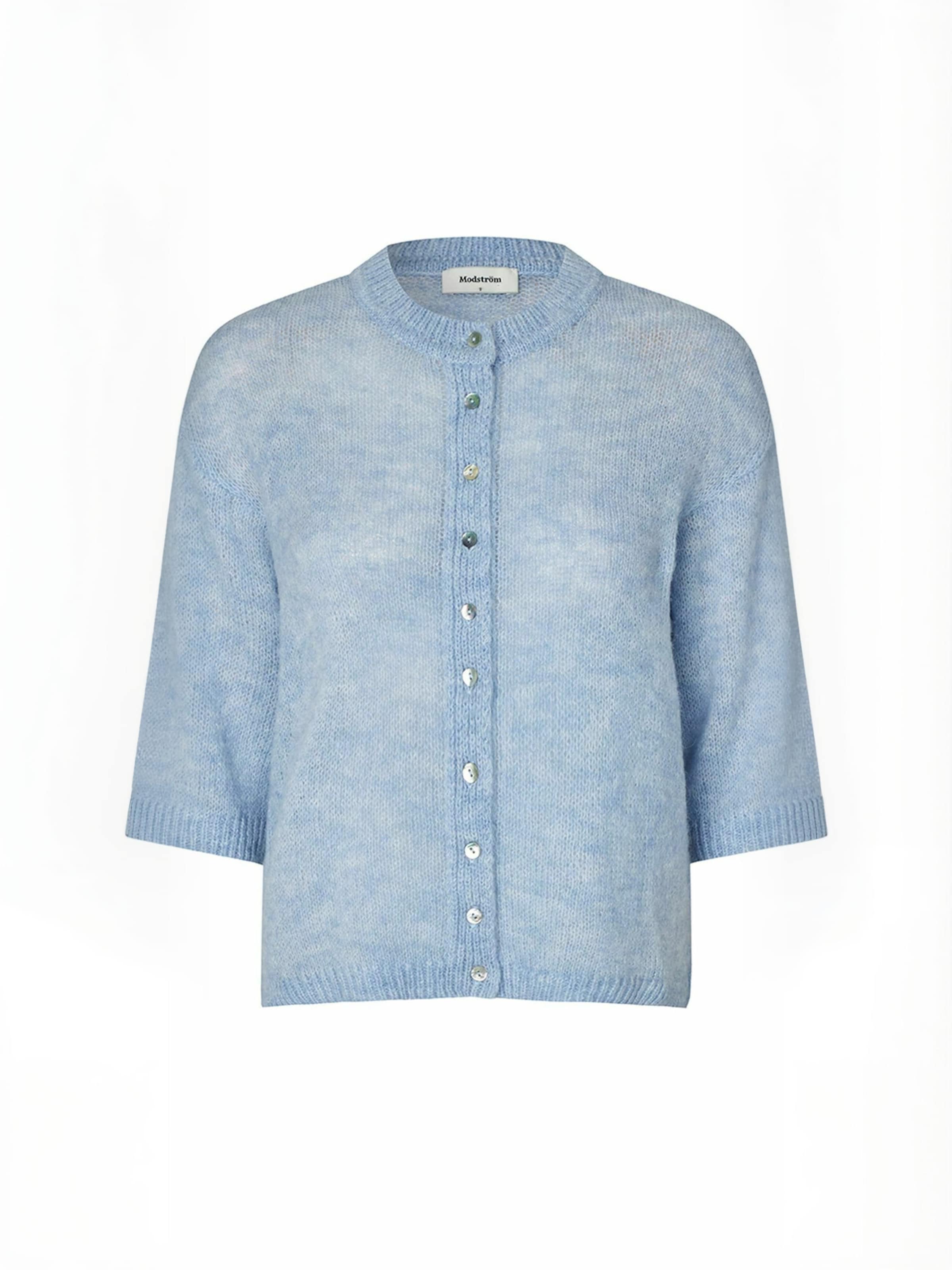 Cardigan ' Bailormd ' modström en bleu : devant