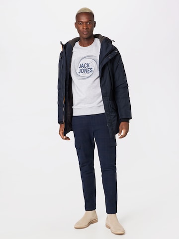 Parka mi-saison INDICODE JEANS en bleu