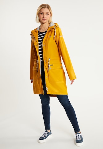 Manteau fonctionnel Schmuddelwedda en jaune