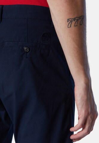 North Sails Slimfit Chino in Blauw