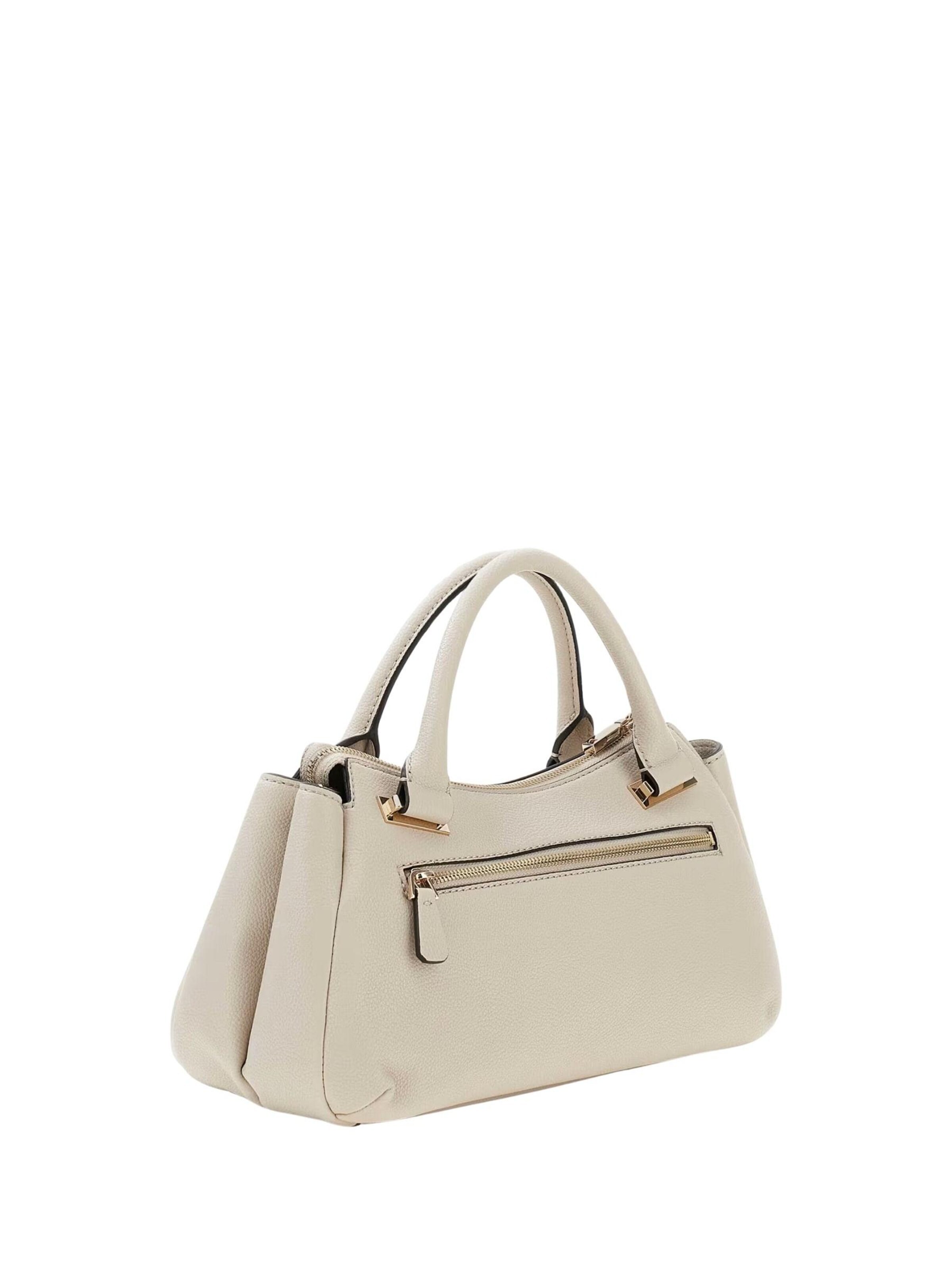 GUESS Torba na ramię 'Guess Sac Bandoulière Anadela 3 Comp Satch Light Taupe' w kolorze brązowy