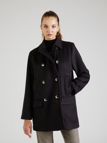 Manteau mi-saison 'Alex' Soft Rebels en noir : devant