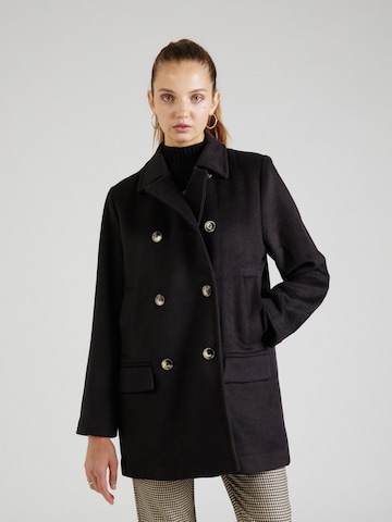 Manteau mi-saison 'Alex' Soft Rebels en noir : devant