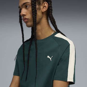 PUMA T-Shirt 'T7' in Grün