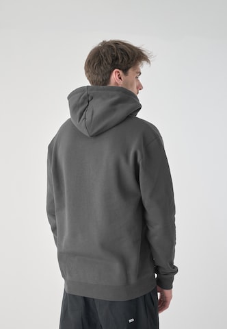 Cleptomanicx Sweatshirt 'Hooded Ligull Classic' in Grey
