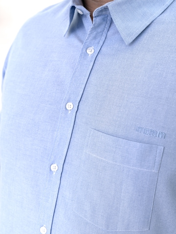 Coupe regular Chemise Mr Main Man en bleu