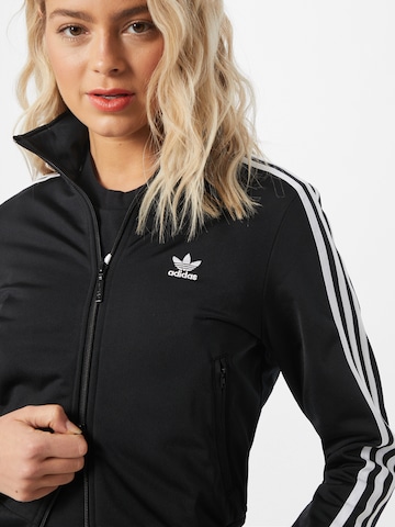 ADIDAS ORIGINALS Sweatvest 'Firebird' in Zwart