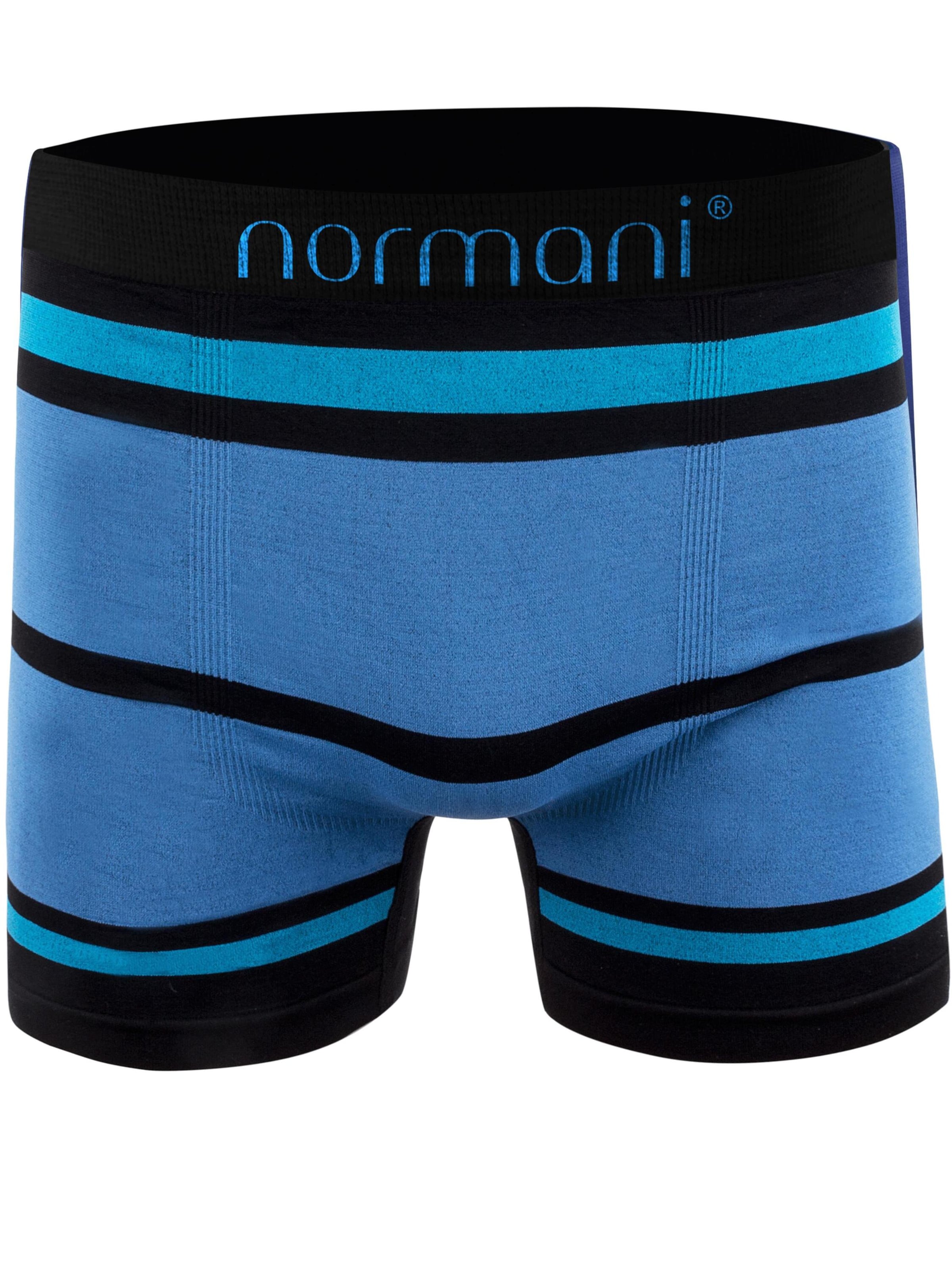 Boxers normani en bleu