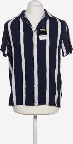 Bershka Hemd M in Blau: Vorderseite