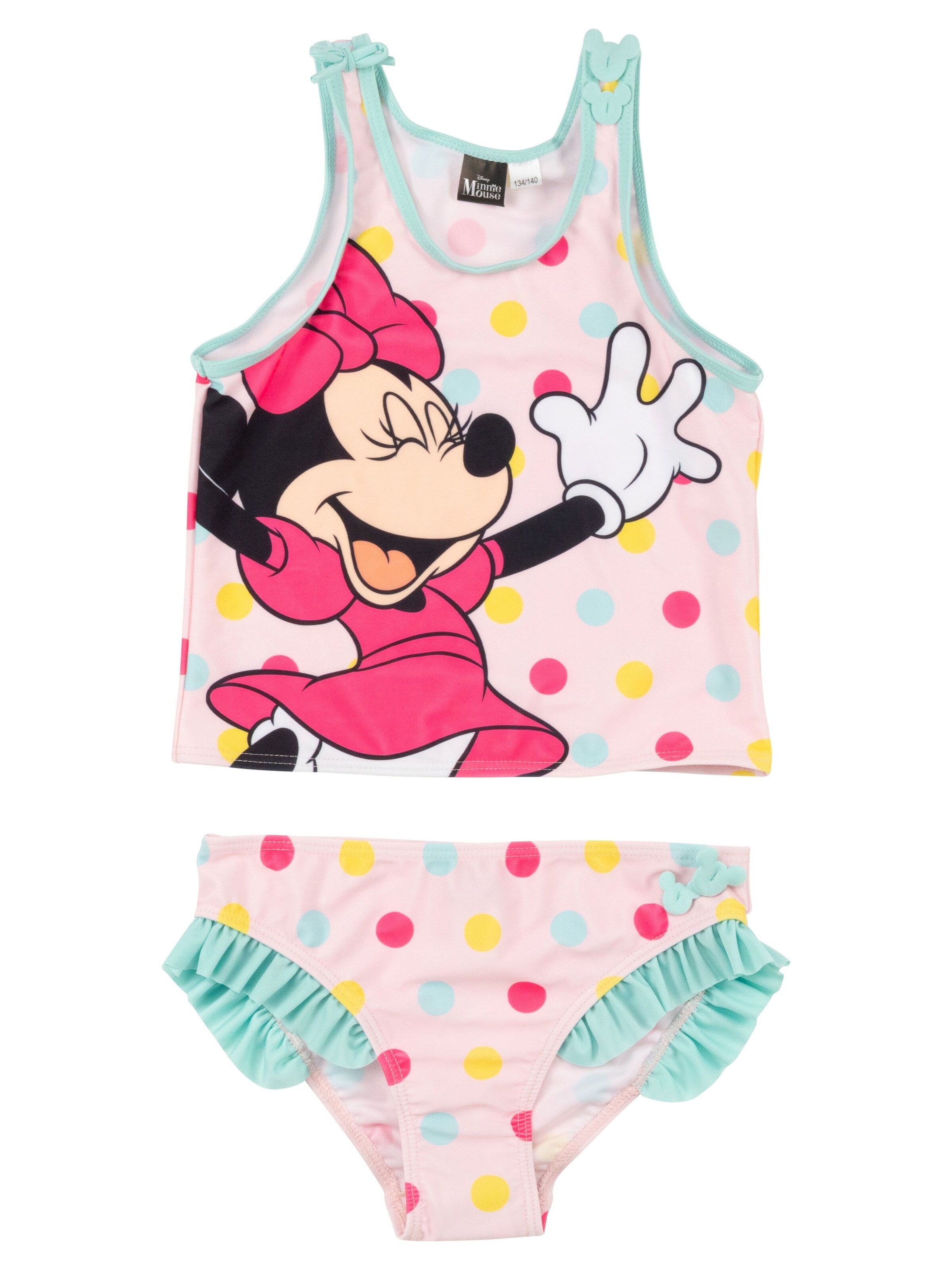 Disney Minnie Mouse Bralette Bikini 'Tankini' in Mixed colours: front