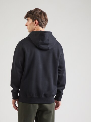 Nike Sportswear Sweat jacket 'CLUB' in Black