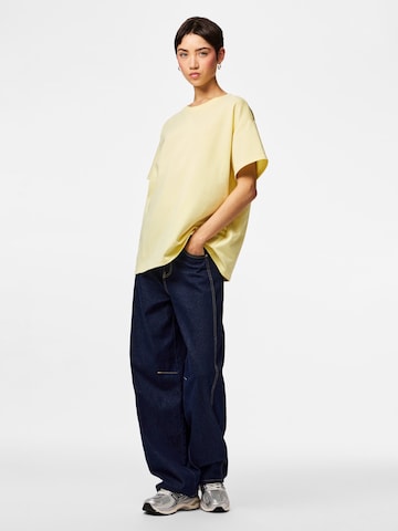 PIECES Shirt 'PCSkylar' in Yellow