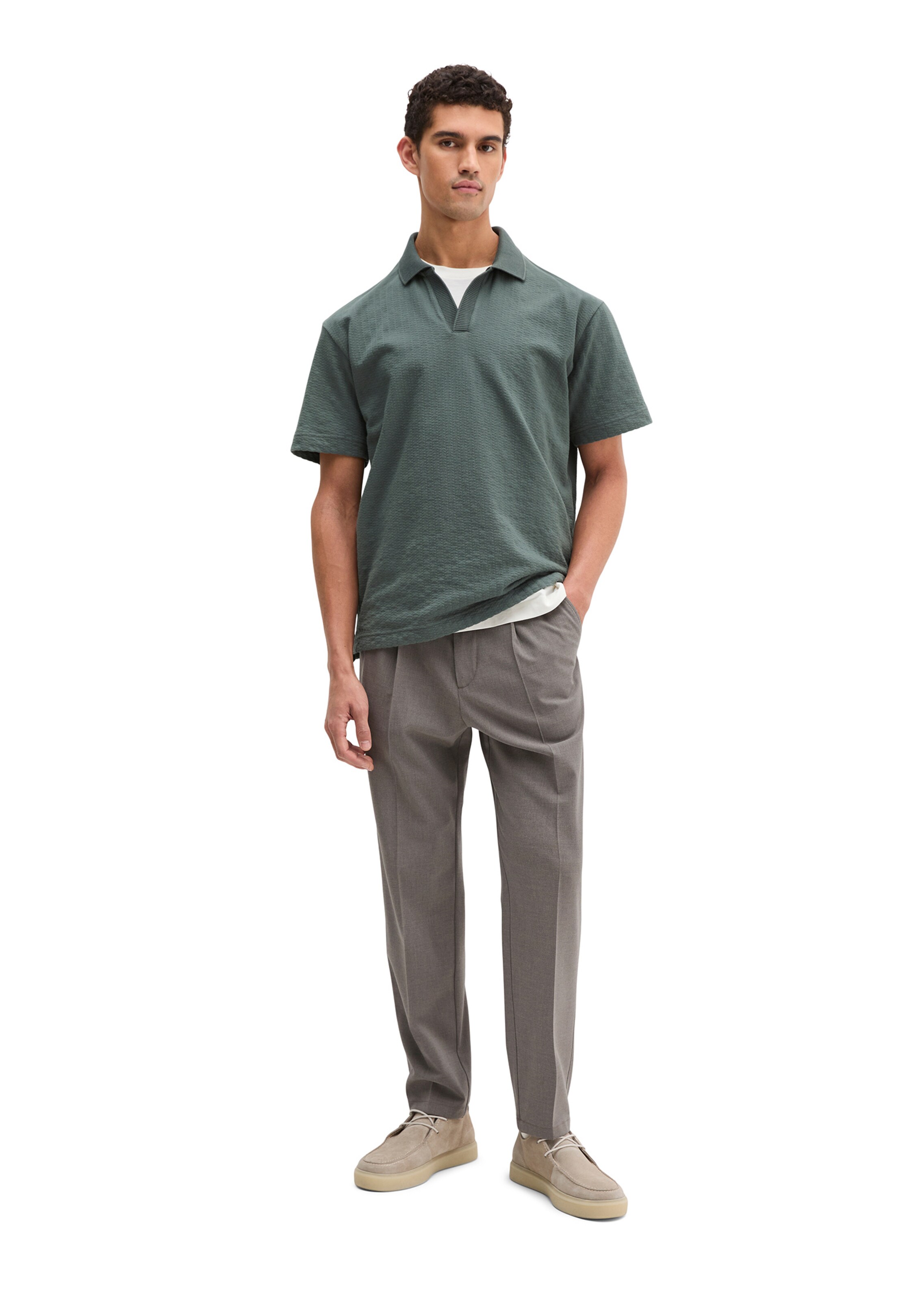 Marc O'Polo Shirt 'DfC' in Grey